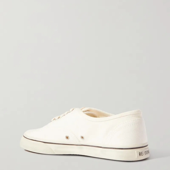 Re/done 70's Low Top Skate Sneaker Size 38/7.5 - Picture 4 of 15